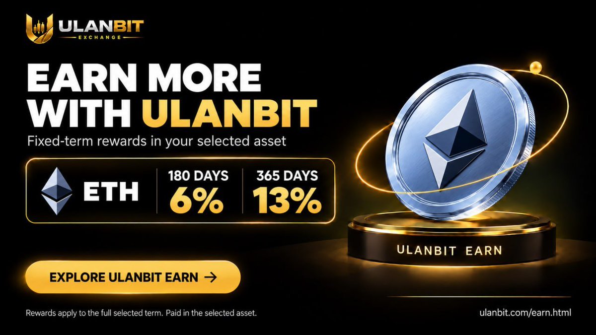 ULANBIT Earn — ETH. View featured Earn products.
